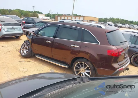 2010 Acura Mdx Technology Package z USA, uszkodzony, nr VIN 2HNYD2H44AH505752